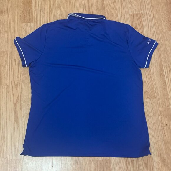 Women's UA Team Tipped Golf Polo Light Weight Loose Fit XL Blue Breathable - Picture 9 of 9